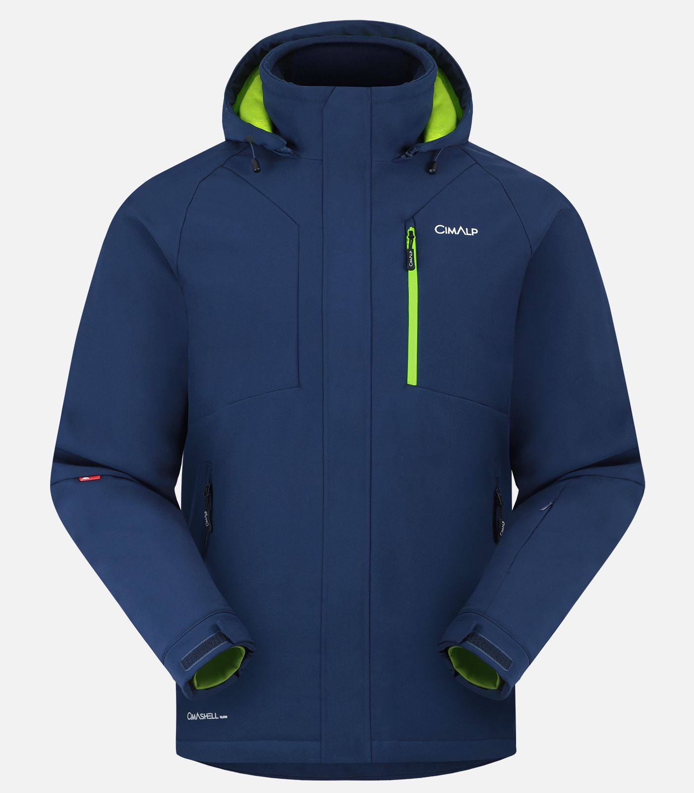 Warme, technische Softshell-Skijacke Warme, technische Softshell-Skijacke